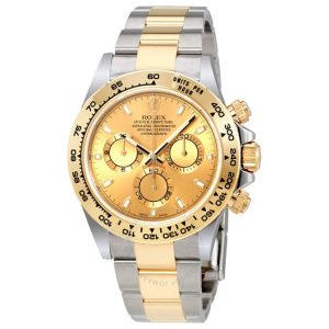 Rolex Cosmograph Daytona Champagne Dial Steel and 18K Yellow Gold Men’s Watch 116503/78593 40mm