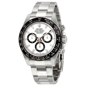 Rolex Cosmograph Daytona White Dial Stainless Steel Oyster Men’s Watch 116500WSO 40mm