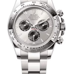 Rolex Cosmograph Daytona White Gold Steel and Black Dial Men’s Watch M126509-0003 40mm