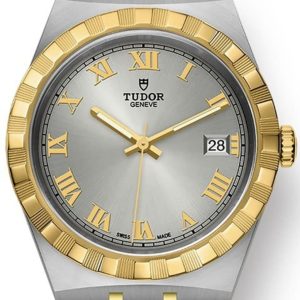 Tudor Royal Silver Dial Stainless Steel Unisex Watch M28503-0001 38mm