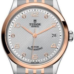 Tudor 1926 36mm Silver Diamond Dial Rose Gold and Stainless Steel Men’s Watch M91451-0002 36mm