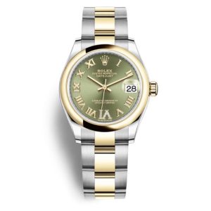 Rolex Datejust 31 Olive Green Dial Ladies Oyster Watch 278243GNRDO 31mm