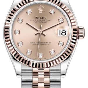 Rolex Datejust 31 Rose Diamond Dial Women’s Watch M278271-0024 31mm