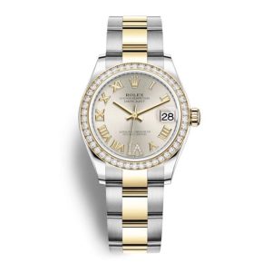 Rolex Datejust 31 Silver Dial Automatic Ladies Steel and 18kt Yellow Gold Oyster Watch 278383SRDO 31mm