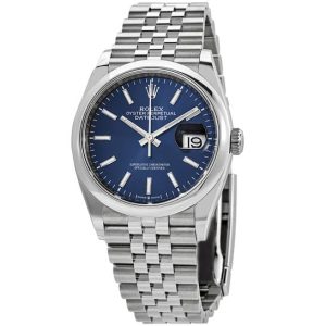 Rolex Datejust 36 Blue Dial Men’s Watch 126200BLSJ 36mm