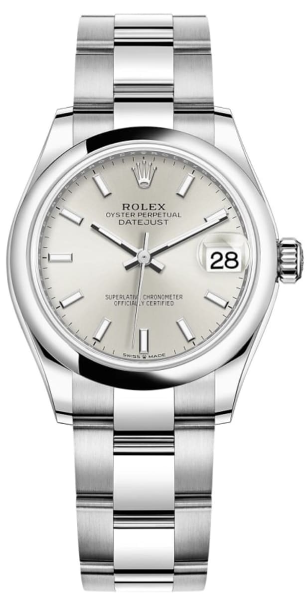 Rolex Datejust 31 Stainless Steel Silver Dial Women’s Watch M278240-0005 31mm