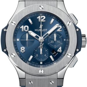 Hublot Big Bang Chronograph 44mm Blue Dial Rubber Strap Men’s Watch 301.SX.710.RX 44mm