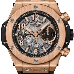 Hublot Big Bang Chronograph Skeleton Dial Rubber Strap Men’s Watch 421.OM.1180.RX 44mm