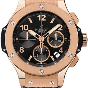 Hublot Big Bang 44mm 18kt Rose Gold Case Rubber Strap Men’s Watch 301.PX.130.RX 44mm