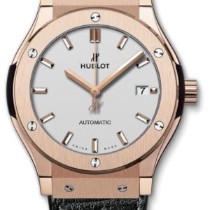 Hublot Classic Fusion Automatic Rose Gold Silver Dial Men’s Watch 511.OX.2611.LR 45mm
