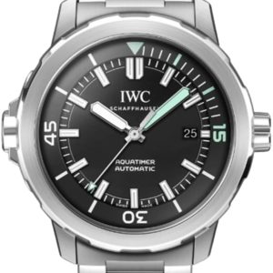 IWC Aquatimer Automatic Black Dial Steel Men’s Watch IW328803 42mm