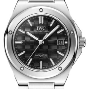 IWC Ingenieur Automatic Black Dial Steel Men’s Watch IW328901 40mm