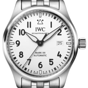 IWC Pilot’s Mark XX Automatic White Dial Steel Men’s Watch IW328208 40mm