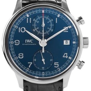 IWC Portugieser Chronograph Classic Limited Edition Laureus Sport For Good Foundation Men’s Watch IW390406 42mm