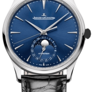 Jaeger LeCoultre Master Ultra Thin Blue Dial Leather Strap Men’s Watch Q1368480 39mm