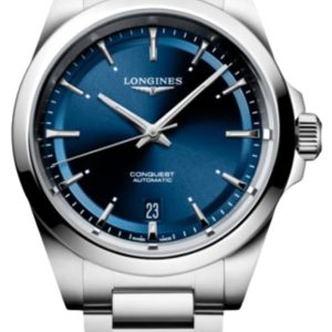 Longines Conquest Automatic Blue Dial Steel Men’s Watch L3.720.4.92.6 38mm