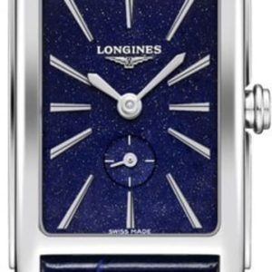 Longines DolceVita Blue Dial Blue Leather Strap Women’s Watch L5.255.4.93.2 32mm