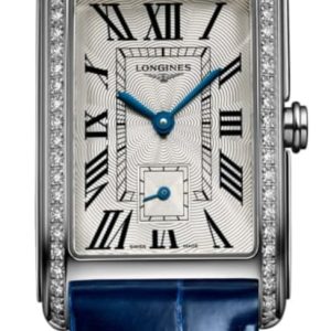 Longines DolceVita Silver Dial Diamond Leather Strap Women’s Watch L5.512.0.71.7 37mm