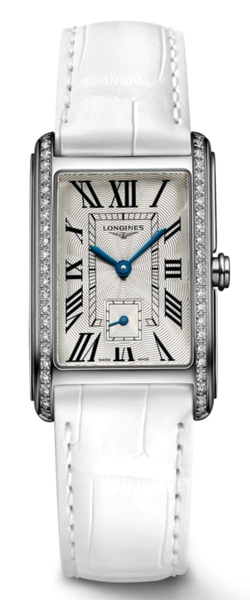 Longines DolceVita Silver Dial Leather Strap Women’s Watch L5.512.0.71.2 37mm