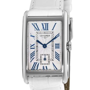 Longines DolceVita White Leather Strap Women’s Watch L5.512.4.71.2 37mm