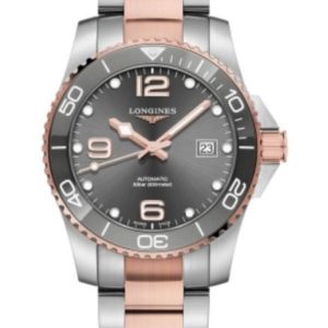 Longines HydroConquest Automatic Grey Dial Steel Men’s Watch L3.781.3.78.7 41mm