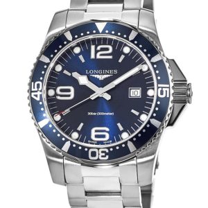 Longines HydroConquest Quartz 44mm Blue Dial Steel Men’s Watch L3.840.4.96.6 44mm