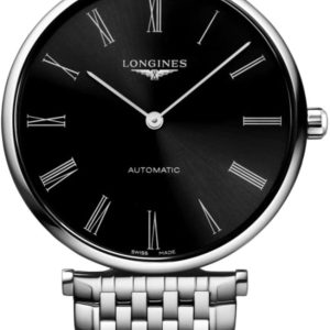 Longines La Grande Classique Automatic Black Dial Steel Women’s Watch L4.918.4.51.6 38mm