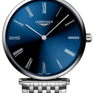 Longines La Grande Classique Quartz Blue Dial Steel Women’s Watch L4.866.4.94.6 38mm