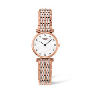 Longines La Grande Classique Quartz De Longines 24mm Mother of Pearl Dial Women’s Watch L4.209.1.97.7 24mm