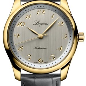 Longines Master Collection 190th Anniversary Limited Edition Grey Dial Leather Strap Men’s Watch L2.793.6.73.2 40mm