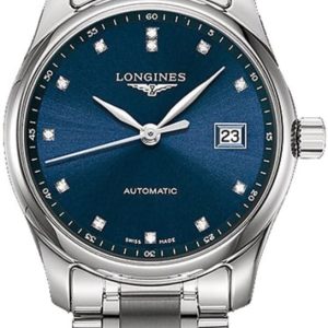 Longines Master Collection Automatic 29mm Blue Dial Stainless Steel Women’s Watch L2.257.4.97.6 29mm