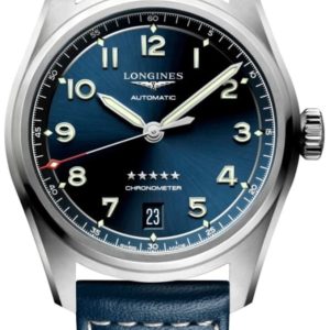 Longines Spirit Automatic Blue Dial Leather Strap Women’s Watch L3.410.4.93.0 37mm
