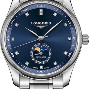 Longines Master Collection Blue Dial Stainless Steel Men’s Watch L2.909.4.97.6 40mm