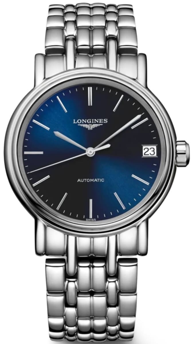 Longines Presence Automatic Blue Dial Steel Women’s Watch L4.322.4.92.6 30mm