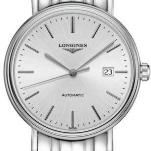Longines Presence Automatic Silver Dial Stainless Steel Men’s Watch L4.922.4.72.6 40mm