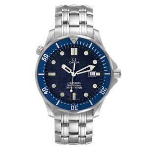 Omega Seamaster 41mm James Bond Blue Dial Steel Watch 2541.80.00 41mm