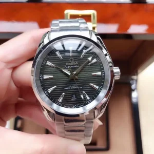 Omega Seamaster Aqua Terra Green Dial 41mm Dial Come With Box – Tag – Papers, High quality 41mm