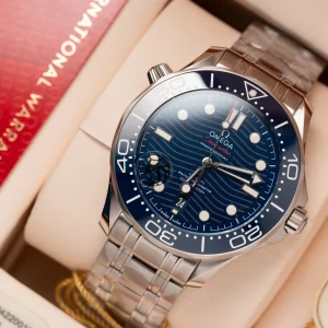 Omega Seamaster Diver 300M 42mm White Case Blue Dial 42mm
