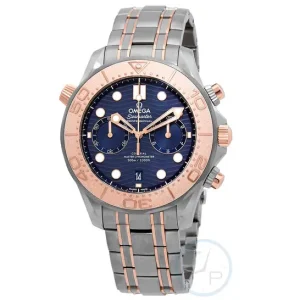 Omega Seamaster Chronograph Automatic Chronometer Blue Dial Men’s Watch 210.60.44.51.03.001 44mm