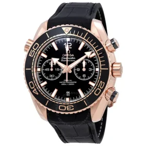 Omega Seamaster Planet Ocean Chronograph Automatic 18kt Sedna Gold Men’s Watch 215.63.46.51.01.001 45.5mm