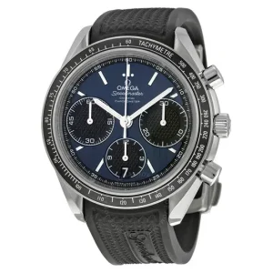 Omega Speedmaster Racing Automatic Chronograph Blue Dial Men’s Watch 32632405003001 40mm