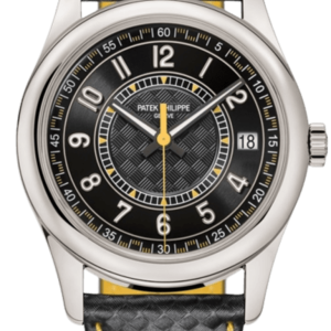 Patek Philippe Calatrava Back Dial Leather Strap Men’s Watch 6007G-001 40mm