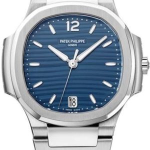 Patek Philippe Nautilus Blue Dial Steel Women’s Watch 7118/1A-001 35.2mm