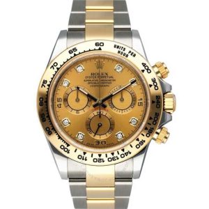 Rolex Daytona Chronograph Automatic Chronometer Diamond Champagne Dial Men’s Watch 116503 CDO 40.0mm