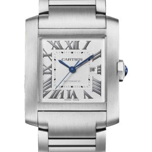 Cartier Tank Francaise Large Silver Dial Women’s Watch WSTA0067 36.7mm