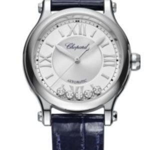 Chopard Happy Sport Automatic 33mm Floating Diamond Women’s Watch 278608-3001 33mm