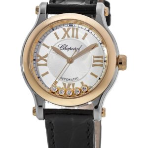 Chopard Happy Sport Mini Automatic 30mm Diamond Women’s Watch 278573-6013 30mm