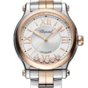 Chopard Happy Sport Silver Dial Steel Women’s Watch 278608-6002 33mm