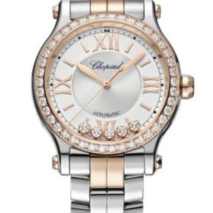 Chopard Happy Sport Silver Dial Steel Women’s Watch 278608-6004 33mm