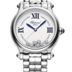 Chopard Happy Sport The First Limited Edition Dancing Diamonds Steel Women’s Watch 278610-3001 33mm